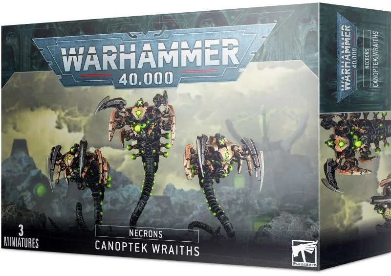 GW Warhammer 40.000 Necron Canoptek Wraiths