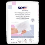 Seni Care Mycí žínky s fólie 22,5 x 16 cm 50 kusů – Sleviste.cz
