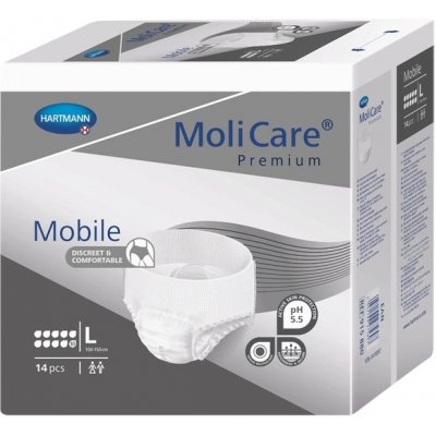 Hartmann MoliCare Mobile 10 kapek L 14 ks – Hledejceny.cz