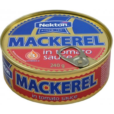 Nekton Makrela v rajčatové omáčce 240 g – Zboží Dáma