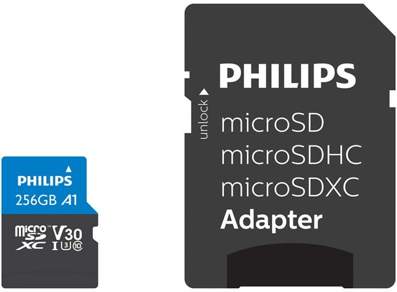 Philips MicroSDXC UHS-I U3 256 GB FM25MP65B/00-512570