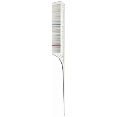 Y.S. Park tupírovací hřeben s pravítkem bílý GT 11 220 mm – Zboží Dáma