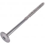 HPM TEC RAPI-TEC SK 8,0x160/80+R - stavební vrut do dřeva, polozávit, pozink, talířová hlava, TORX T40 – Hledejceny.cz