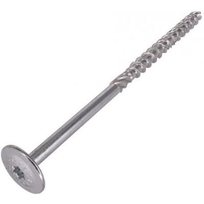 HPM TEC RAPI-TEC SK 8,0x160/80+R - stavební vrut do dřeva, polozávit, pozink, talířová hlava, TORX T40 – Hledejceny.cz