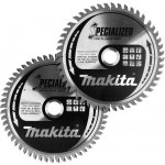 Makita B-49301, Sada 2 kusů pilových kotoučů průměru 165 mm (B-09298, B-09307) – Zboží Dáma