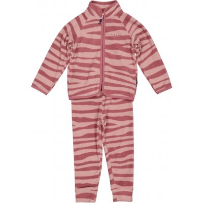 Geggamoja měkká fleecová souprava Zebra Plum – Zboží Dáma