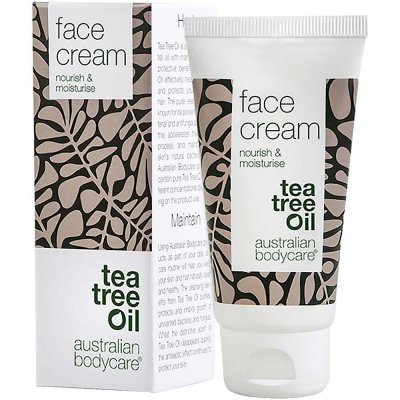 ABC Tea Tree Oil Face Cream pleťový krém hydratační + Tasmánské koření inů. Obal 2018 1x50 ml dárková sada