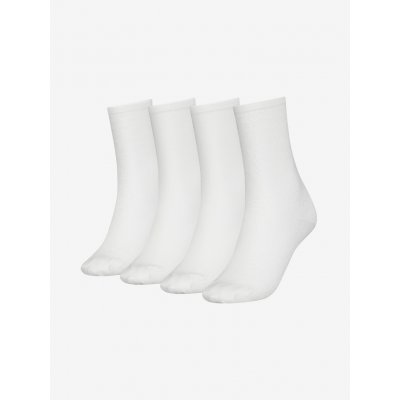Calvin Klein ponožky dámské bílá – Zboží Mobilmania