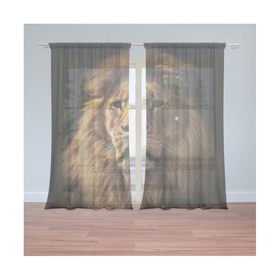 Sablio Záclony Lev: 2ks 150x250cm – Hledejceny.cz