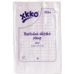 Kikko XKKO Classic bavlněné 70 x 70 bílé 10 ks – Zboží Mobilmania