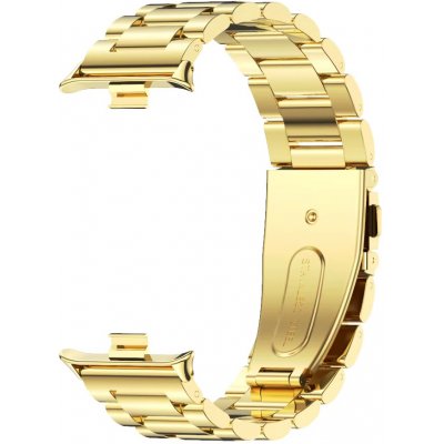 Xiaomi Kovový řemínek pro Smart Band 8 PRO, 9 PRO a Redmi Watch 4/5/6 Zlatá MBSCZ-MB149 – Sleviste.cz