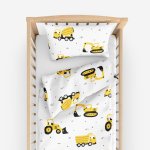 Goldea povlečení Bagry a stavební auta 90 x 140 cm 40 x 60 cm – Zboží Dáma Goldea povlečení Bagry a stavební auta 90 x 140 cm 40 x 60 cm – Zboží Dáma