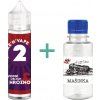 Příchuť pro míchání e-liquidu Vape Mix Dvojka Vodní meloun Hrozno Shake and Vape 10 ml + Základní báze Mašinka 50PG/50VG 100 ml