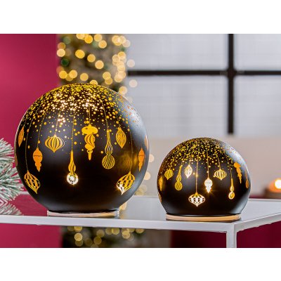 Gilde Dekorativní LED koule Noel, 9 cm – Hledejceny.cz