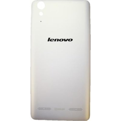 Kryt Lenovo A6000 zadní bílý – Zboží Mobilmania