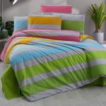 Brotex povlečení bavlna Rainbow color zipový uzávěr 140x220 70x90 – Zboží Mobilmania