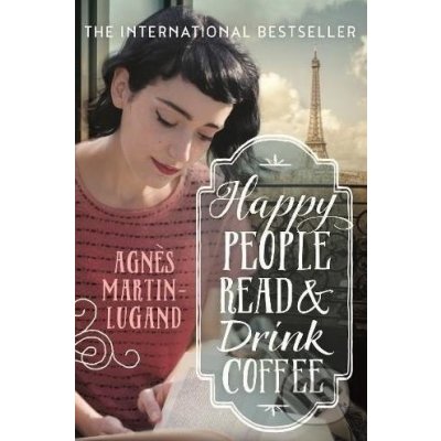 HAPPY PEOPLE READ a DRINK COFFEE