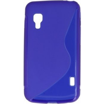 Pouzdro S-Case LG E455 Optimus L5 II Dual modré