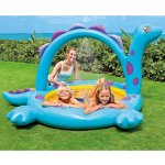 Intex 57437 Dinosaurus se sprškou 229 x 165 x 117 cm – Zboží Dáma