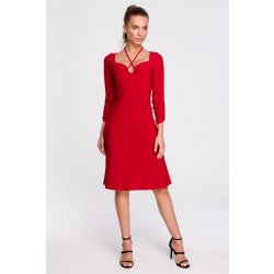Stylove Style Společenské šaty S308 červené