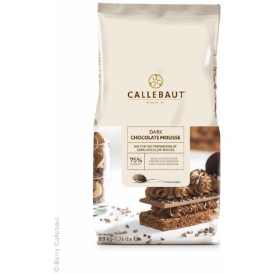 Mousse Callebaut hořká čokoláda 800g v prášku Barry Callebaut – Zboží Mobilmania