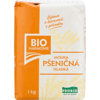 Bioharmonie Pšeničná mouka bílá hladká Bio 1 kg