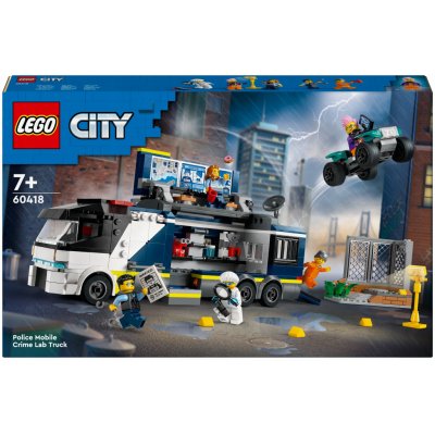 LEGO® City 60418 Mobilní kriminalistická laboratoř policistů – Zboží Mobilmania