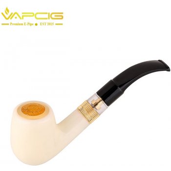 VapCig Elektronická dýmka E-Pipe 4 White Jade