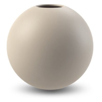 Kulatá váza Ball Sand 8 cm COOEE Design – Zboží Dáma