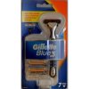 Ruční holicí strojek Gillette Blue3 + 7 ks hlavic