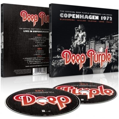 Deep Purple - Live In Denmark 1972 CD – Hledejceny.cz