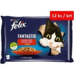 Felix Fantastic s králíkem a jehněčím v želé 4 x 85 g – Hledejceny.cz