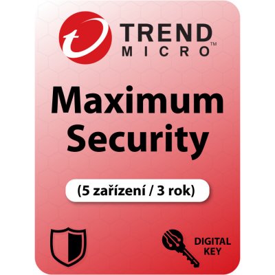 Trend Micro Maximum Security 5 lic. 3 roky (TI01144956) – Zboží Živě