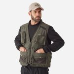 Caperlan Rybářská vesta 500 khaki/zelená – Zboží Mobilmania