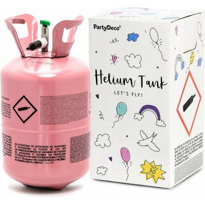 PartyDeco HELIUM na 30 balónků růžové – Zboží Dáma
