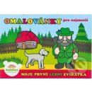 Omalovánka Omalovánky Moje první lesní zvířátka