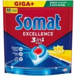 Somat Excellence 3v1 kapsle do myčky Lemon 88 ks – Sleviste.cz