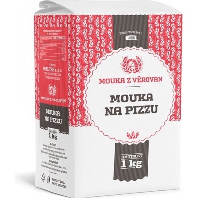 Malitas Pšeničná mouka na pizzu 1 kg – Sleviste.cz