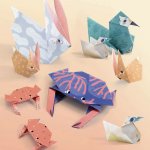 DJECO Jednoduché Origami: Zvířecí rodinky – Sleviste.cz
