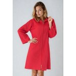 Wanmar bavlněný župan Azalka červená – Zboží Dáma