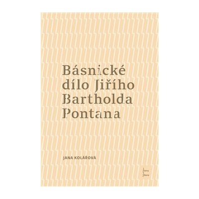 Básnické dílo Jiřího Bartholda Pontana – Zboží Mobilmania