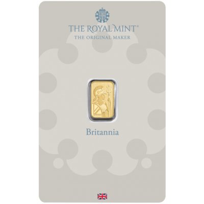 The Royal Mint Britannia zlatý slitek 1 g