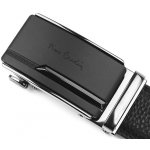 Pierre Cardin Luxusní pánský kožený opasek L546 černý – Zboží Dáma