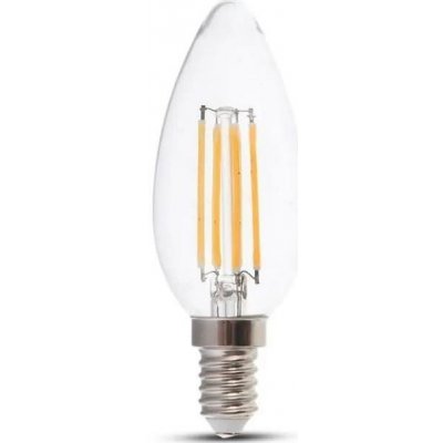 V-TAC LED Stmívatelná žárovka FILAMENT E14/4W/230V 3000K VT1077 – Hledejceny.cz