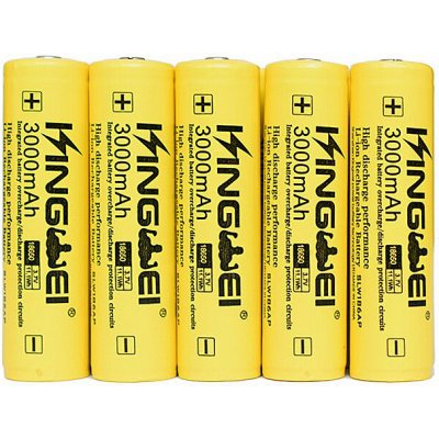 UltraFire 3400mAh 3.7V 18650 NCR Li-ion flat-top 1 ks