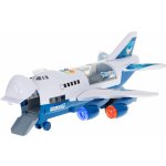 KIK Elektronické Nákladní Letadlo s autíčky a příslušenstvím Police – Zboží Dáma