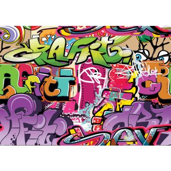 Coloriqa fototapeta Graffiti 3530 Materiál: Vliesová tapeta, Rozměr: 208 x 146 cm L