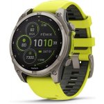 Garmin Fenix 8 47mm Sapphire Solar Titanium Carbon Gray/Black 010-02906-11 – Zboží Živě