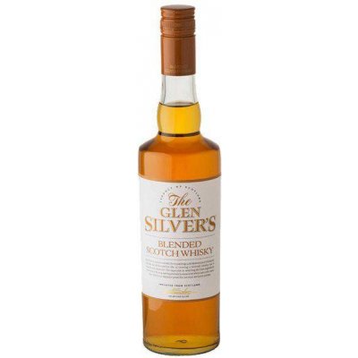 Glen Silvers Blended hnědá 40% 1 l (holá láhev) – Hledejceny.cz