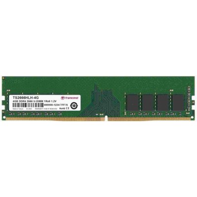 Transcend DDR4 4GB 2666MHz CL19 TS2666HLH-4G – Hledejceny.cz